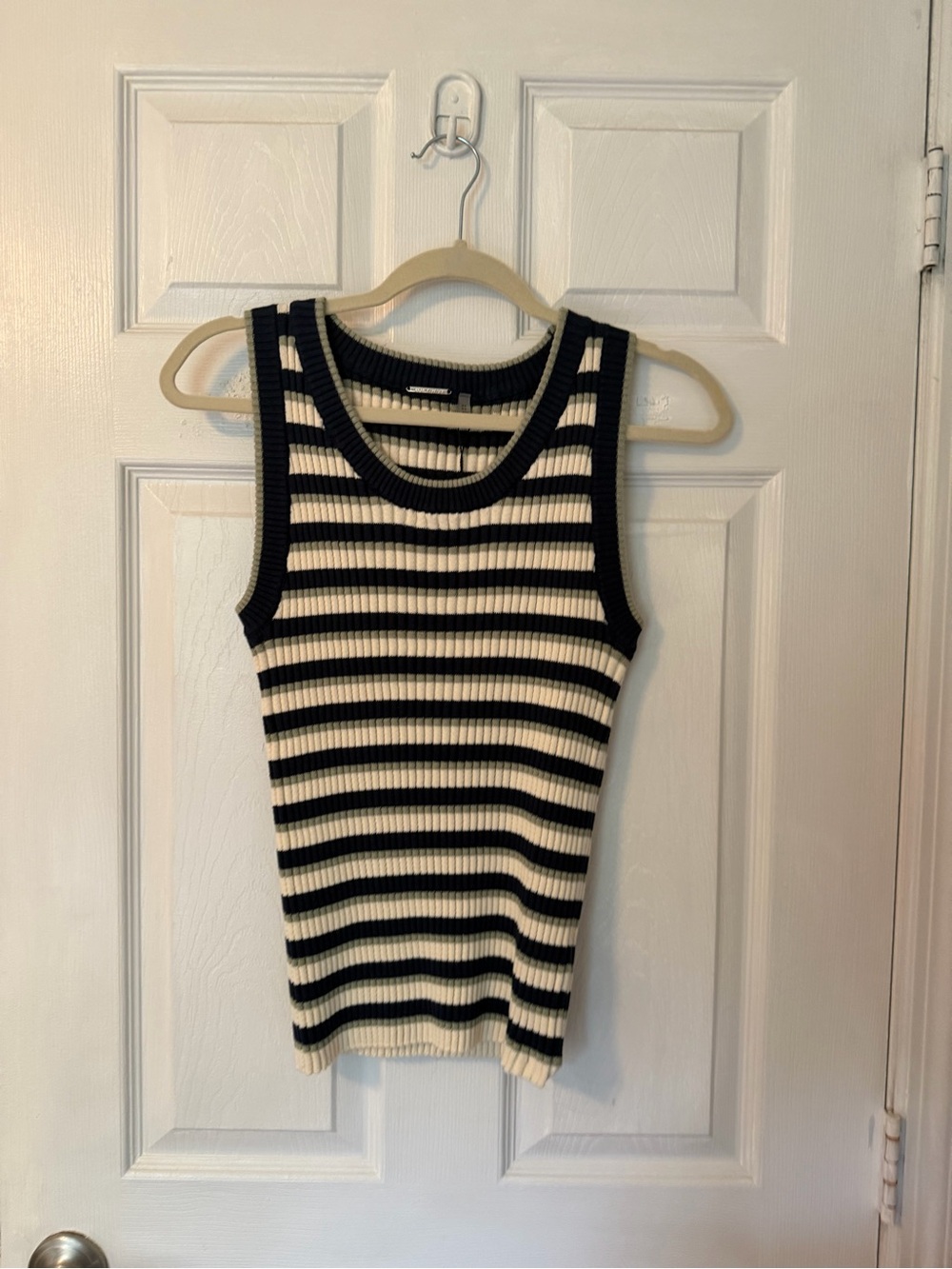NWT Tahari Striped Sweater Tank